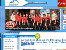 Tablet Screenshot of dongphucaothun.vn